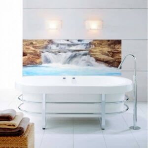 crédence baignoire cascade