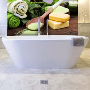 crédence baignoire rituel de soin