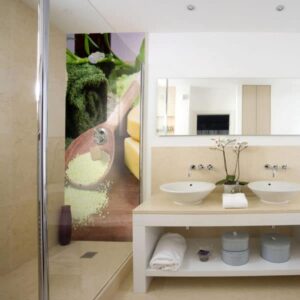 panneau mural douche rituel de soin