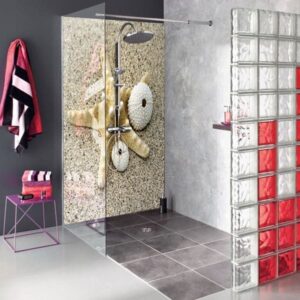 panneau mural douche ambiance détente