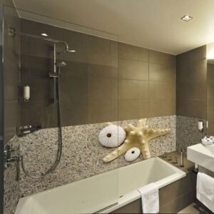 crédence baignoire ambiance détente