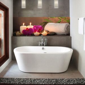 crédence baignoire hammam