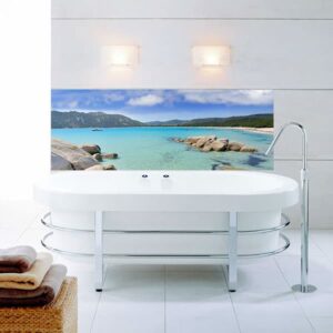 crédence baignoire île paradisiaque