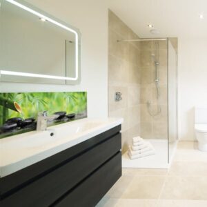 panneau mural salle de bains rituel naturel