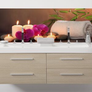 panneau mural salle de bains Hammam