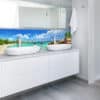 revêtement rénovation salle de bains, photo seychelles
