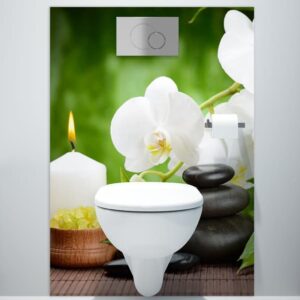 panneau mural salle de bains spa naturel