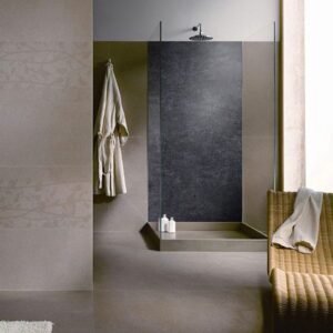 panneau mural douche ardoise
