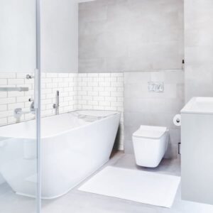 crédence baignoire carreaux classiques