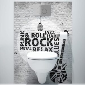 panneau mural salle de bains urban music
