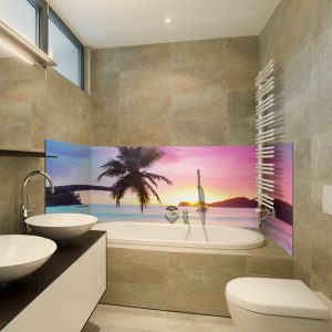 crédence baignoire palm beach