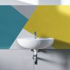 crédence aluminium composite, rénovation mur salle de bains sur mesure, décor Peinture Tricolore