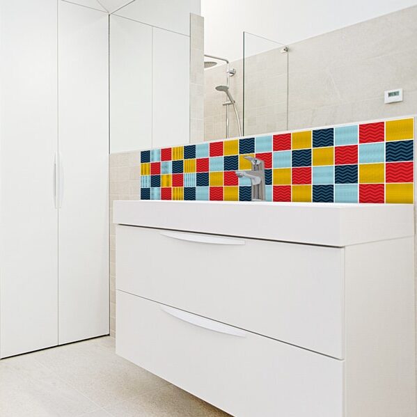 panneau-mural-salle-de-bains-carreaux-pop-art.jpg panneau mural salle de bains carreaux pop art