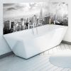 crédence ambiance voyage, vue sur Manhattan noir et blanc, étanche pour la salle de bains