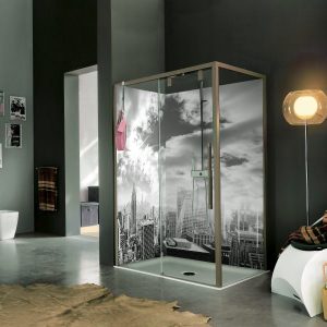 panneau mural douche architecture métropolitaine