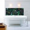 revêtement mural salle de bains, dimensions personnalisables, ambiance nature végétal